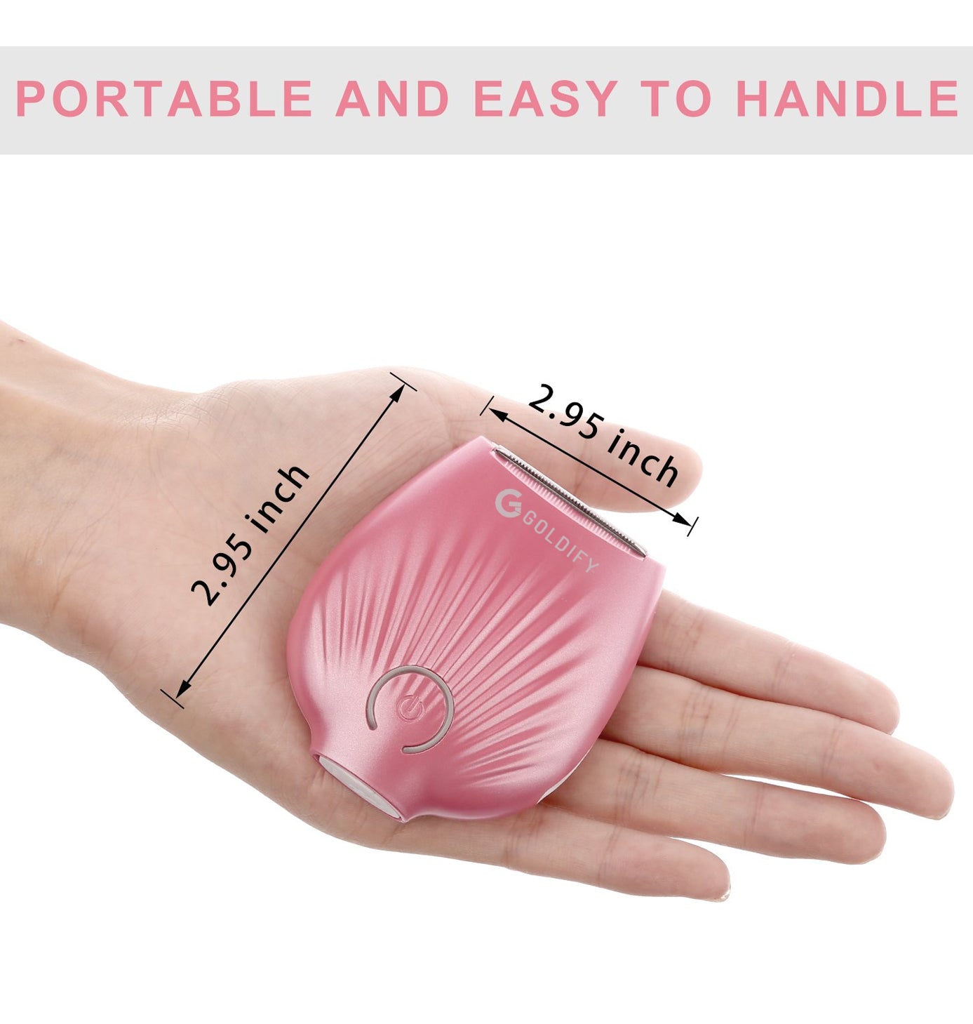 GOLDIFY Cordless Waterproof Electric Razors for Women